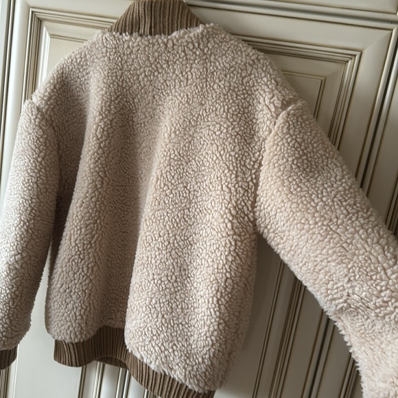 Teddy oversized jacket, size S. - Picture 5 of 5